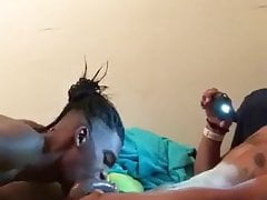 Sucking a Phat Black Dick
