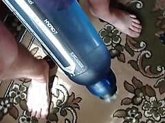Pumping and training today my cute dick.