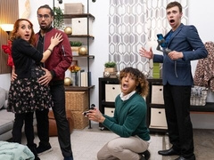 Adam Awbride and Augie Ryder: groom gets NASTY