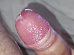 Amateur Morning Cumshot - I Woke up with Hard Cock and I Cummed