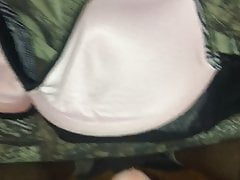 Cuming in friends bra I stole