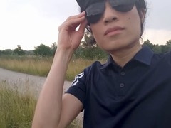 Pissing, urinal, twink peeing