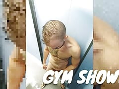 Gym shower cum
