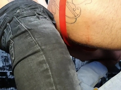 Niko Devil Plowed Muscled DILF Santi Nogueras Taut Backdoor