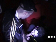 Sneaker and feet dominaiton in cruising with badboys