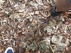 Walking in the forest and I found a good ass to fuck