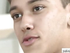 Latin boy jerking off