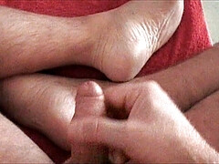 Feet wanked