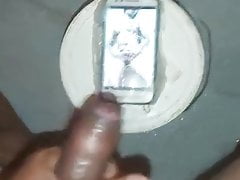 Cum tribute by my online lover