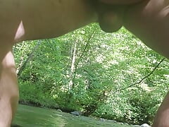 Fun at the river.