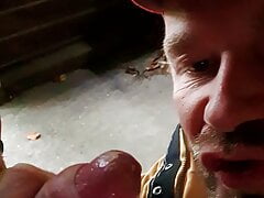 Swallow a farmer guy