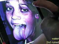 3 cumshot (2 ruined orgasm + orgasm)