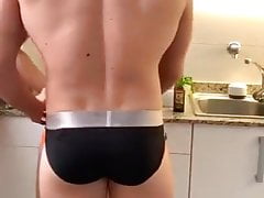 Paul Cassidy Frolics With A Friend In The Kitchen
