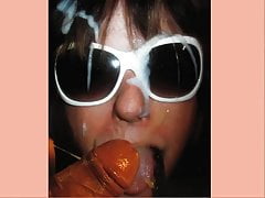 cum comp of cum on my pics