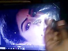 SriDevi Hot spit cum tribute
