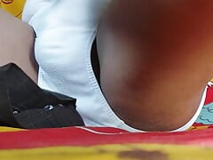 I seen my friend Big Cock when he down his pants outdoor
