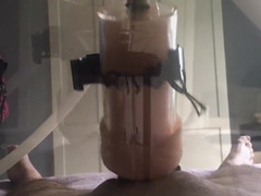 Milked At Length With Gag And Cum Swallowing
