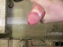 Cum at work
