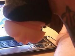 PUMPING MY COCK INTO TIGHT TOY