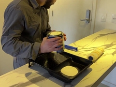 I went to paint Rico's palace and he completed up pummeling me over - promotional movie