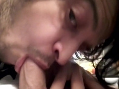 Twinks Friend Blowjob Before With Cumshot Drinking