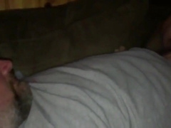 Ginormous otter suckin my man rod