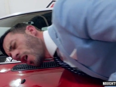 Watch this Brazilian Homosexual get his ass drilled & facialized in wild fuck-fest!