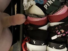 Cum on friends pantie drawer