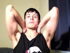 In english, latino feet, men masturbating solo