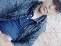 Chico touching his Cock