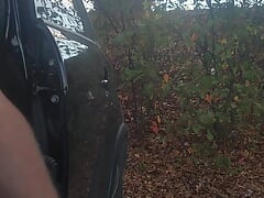 Out back the waffle house
