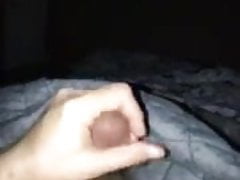 Solo cumshot fountain