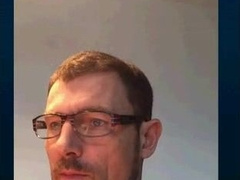 Str8 daddy showing off his cock on cam 5