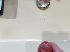 Missed the panties hit the wall