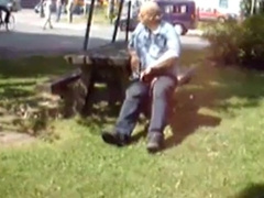 Old Man Jerks In The Park 4