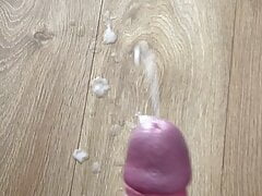 Big cumshot wank wearing underwear