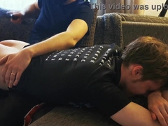 Man super-bitch gets smacked - the entire face webcam recording