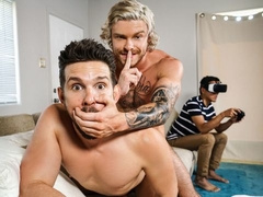 Violent VR cuckold scene starring Casey Jacks