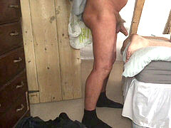 My first-ever boink from daddy bareback ,comment for more