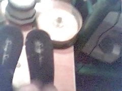 very big load cum on wife high mules