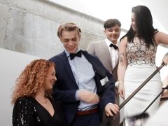 Twinkpop - Malik Delgaty Caught His Stepsister's BFenzo Muller Watching Him Masturbating in His Bedroom