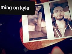Tribute to Kyle's long cock