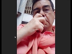 chilean daddy wanking