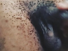 Kenyan guy masturbating