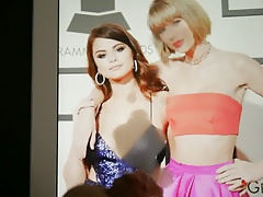 Taylor Swift & Selena Gomez cumtribute - february 2016