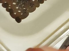cum in the shower