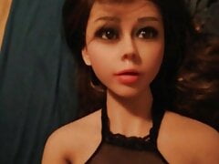 Nicole die Doll beim Handjob