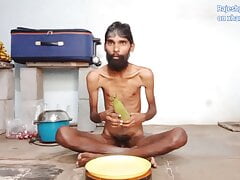 Part 1 Rajeshplayboy993 eating roasted sweet corn