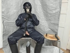 wanking in new Raincoat