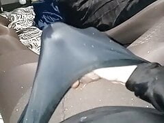 Pantyhose playing